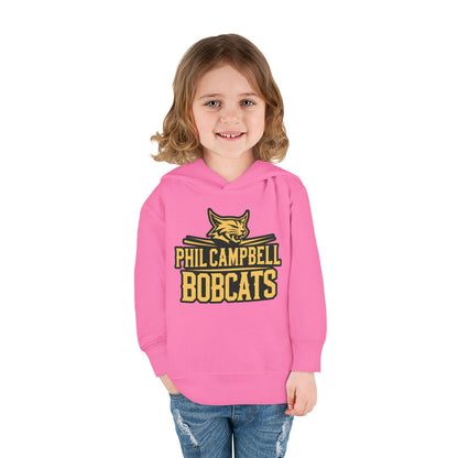 Toddler Hoodie Sweatshirt \ Phil Campbell Bobcats \ PCB2