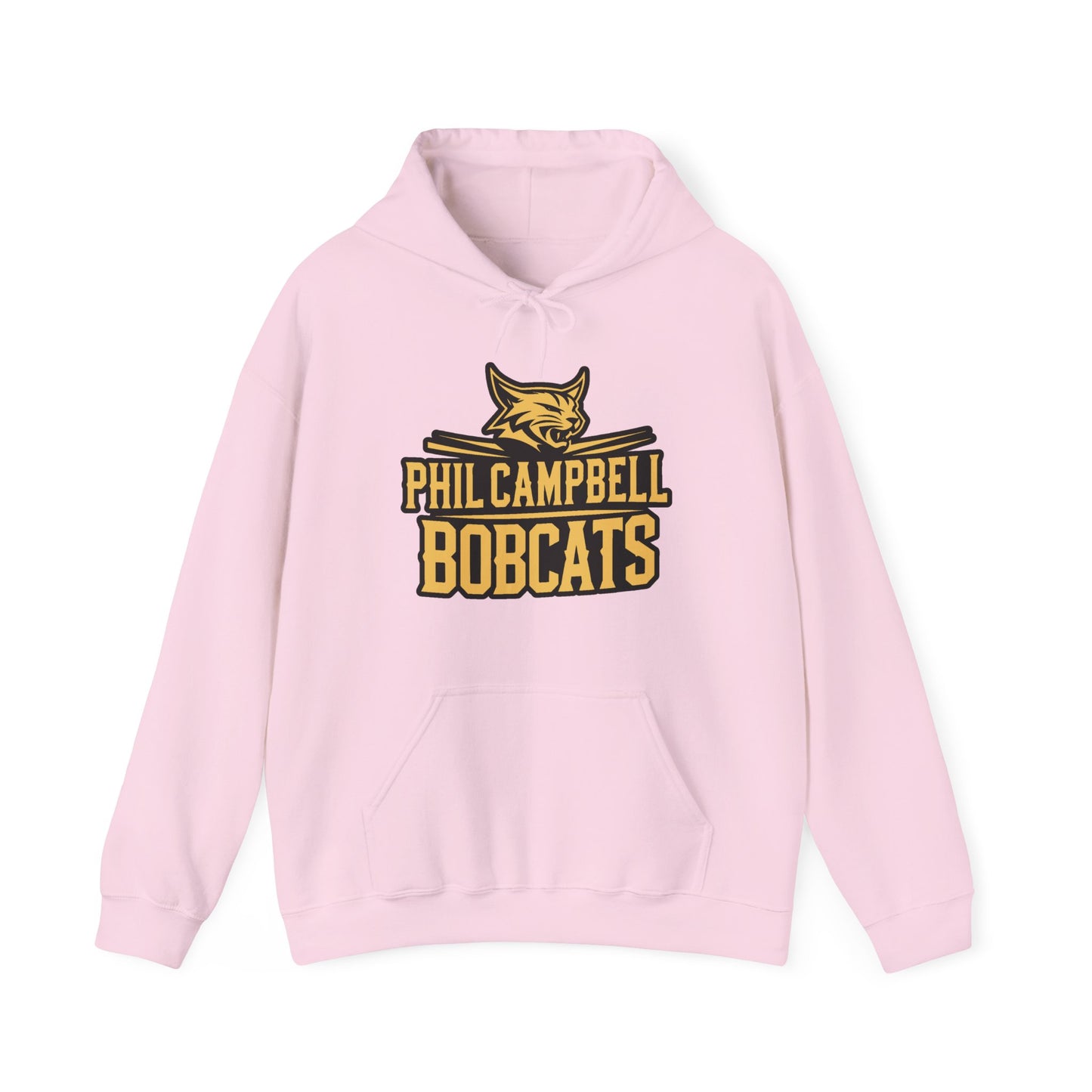 Adult Hoodie Sweatshirt \ Phil Campbell Bobcats \ PCB2