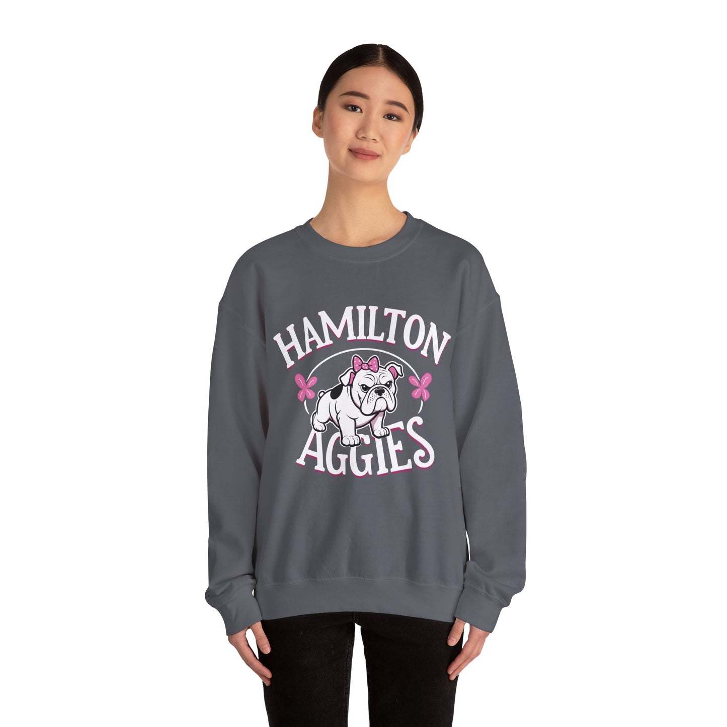 Adult Crewneck Sweatshirt \ Hamilton Aggies \ HAG4