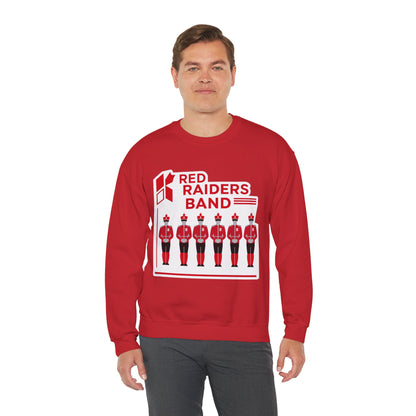 Adult Crewneck Sweatshirt \ Marion County Red Raiders Band \ MCB1