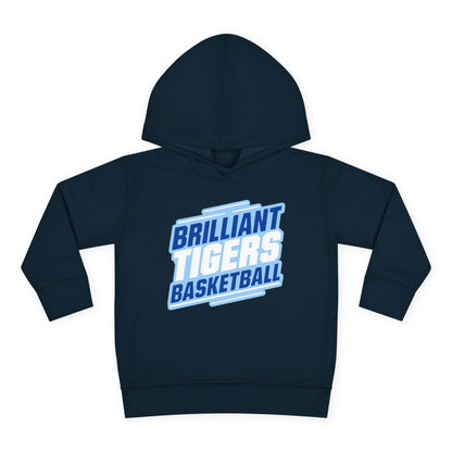 Toddler Hoodie Sweatshirt \ Brilliant Tigers Basketball \ BTBK2