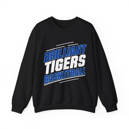 Adult Crewneck Sweatshirt \ Brilliant Tigers Basketball \ BTBK2