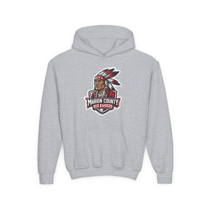 Youth Hoodie Sweatshirt \ Marion County Red Raiders \ MC2