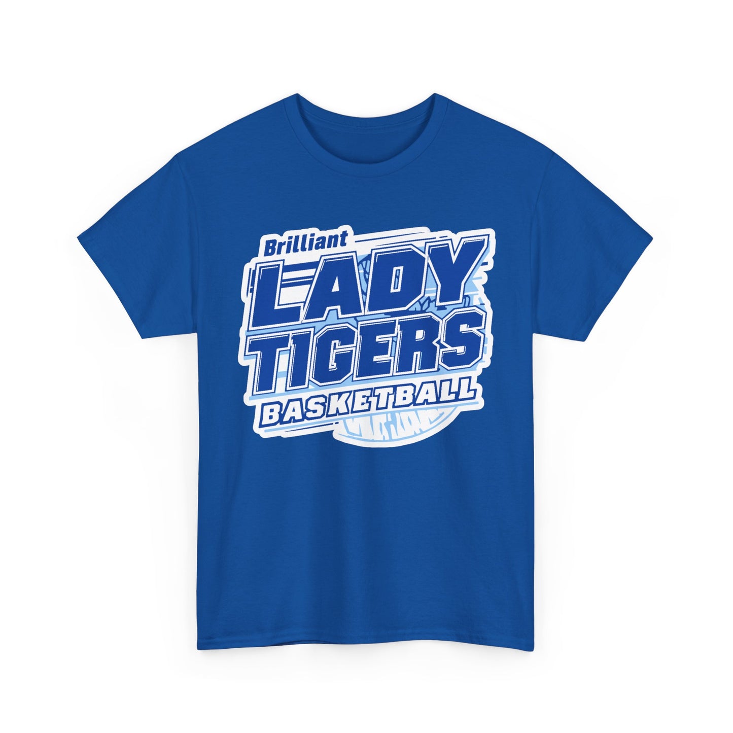 Adult Tee \ Brilliant Tigers Basketball \ BTBKG2