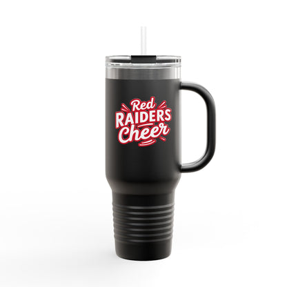 40oz Insulated Tumbler \ Marion County Red Raiders Cheer \ MCC1