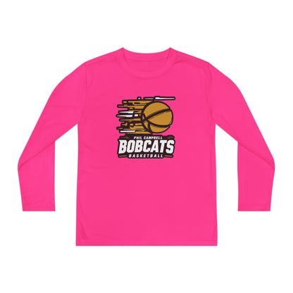 Youth Long Sleeve Tee \ Phil Campbell Bobcats Basketball \ PCBBK2