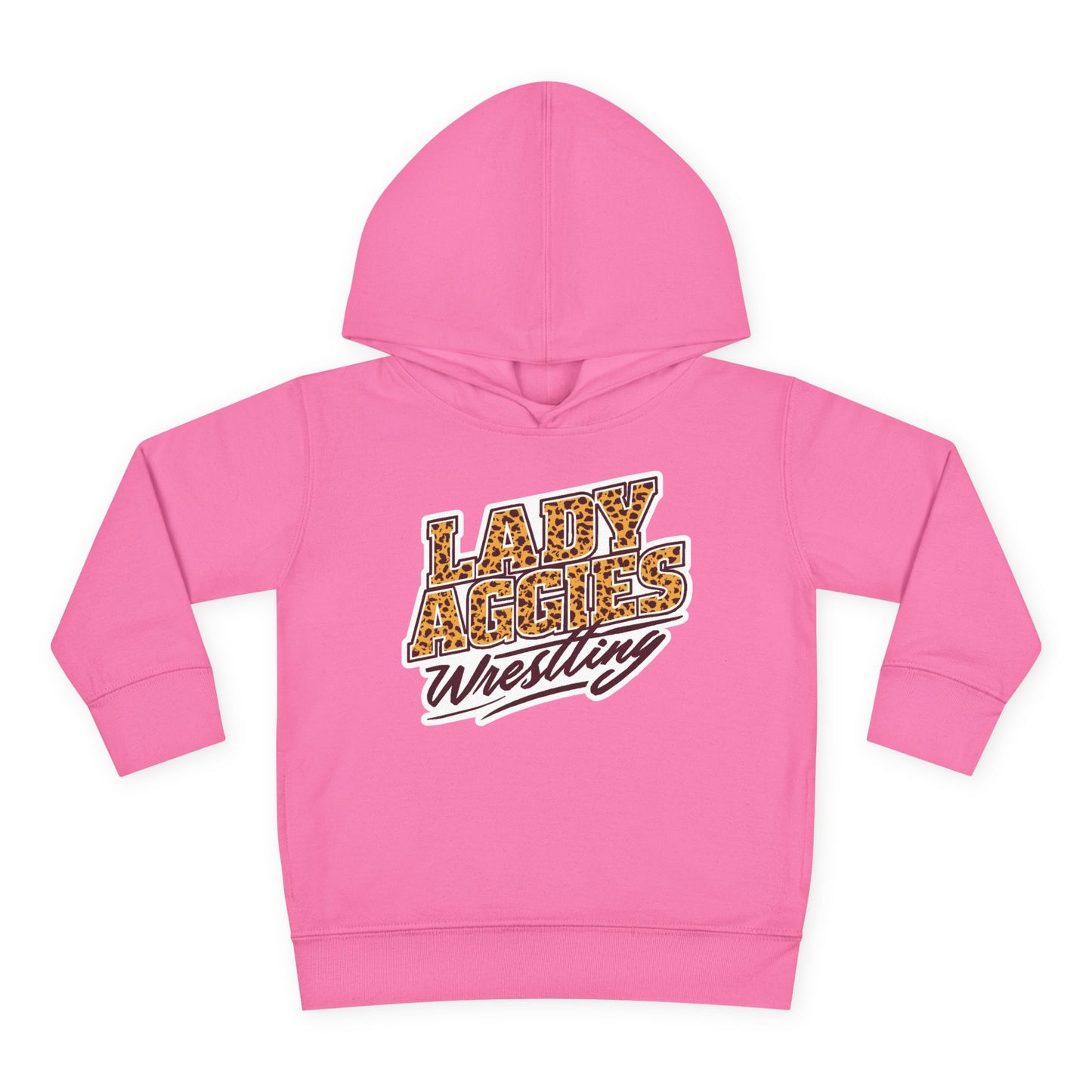 Toddler Hoodie Sweatshirt \ Hamilton Aggies Wrestling \ HAWG3