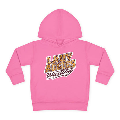 Toddler Hoodie Sweatshirt \ Hamilton Aggies Wrestling \ HAWG3
