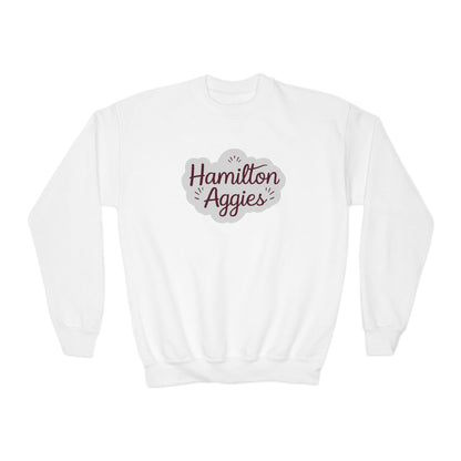 Youth Crewneck Sweatshirt \ Hamilton Aggies \ HAG1