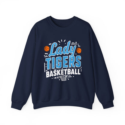 Adult Crewneck Sweatshirt \ Brilliant Tigers Basketball \ BTBKG1