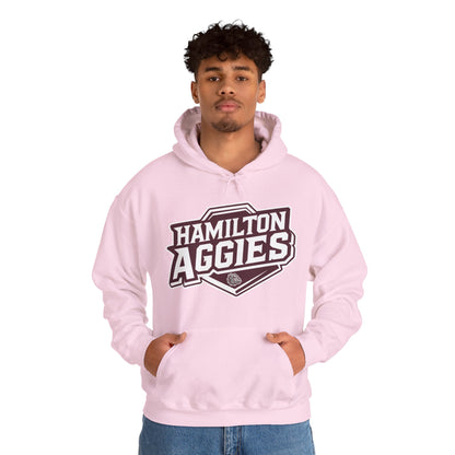 Adult Hoodie Sweatshirt \ Hamilton Aggies \ HA1