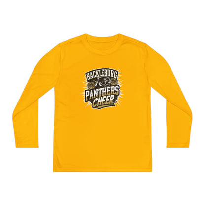 Youth Long Sleeve Tee \ Hackleburg Panthers Cheer \ HPC1