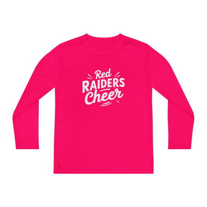 Youth Long Sleeve Tee \ Marion County Red Raiders Cheer \ MCC1