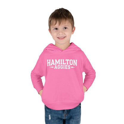 Toddler Hoodie Sweatshirt \ Hamilton Aggies \ HA3