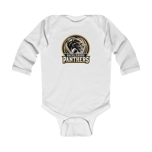 Long Sleeve Baby Bodysuit \ Hackleburg Panthers \ HP2