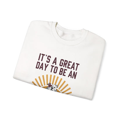 Adult Crewneck Sweatshirt \ It's a Great Day to be a Aggie! \ GDA4