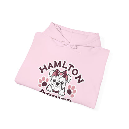 Adult Hoodie Sweatshirt \ Hamilton Aggies \ HAG3