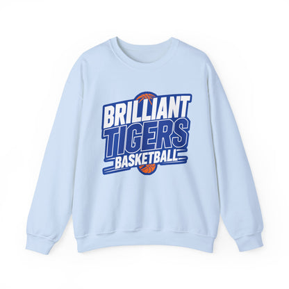 Adult Crewneck Sweatshirt \ Brilliant Tigers Basketball \ BTBK1