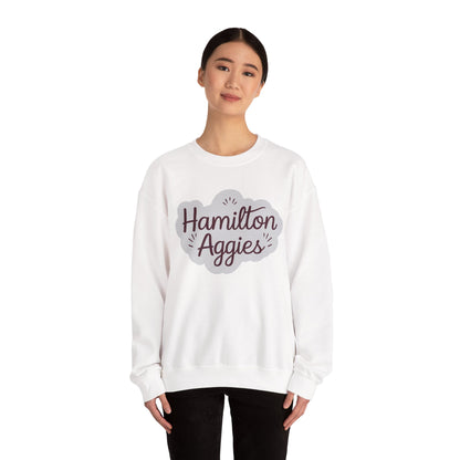 Adult Crewneck Sweatshirt \ Hamilton Aggies \ HAG1