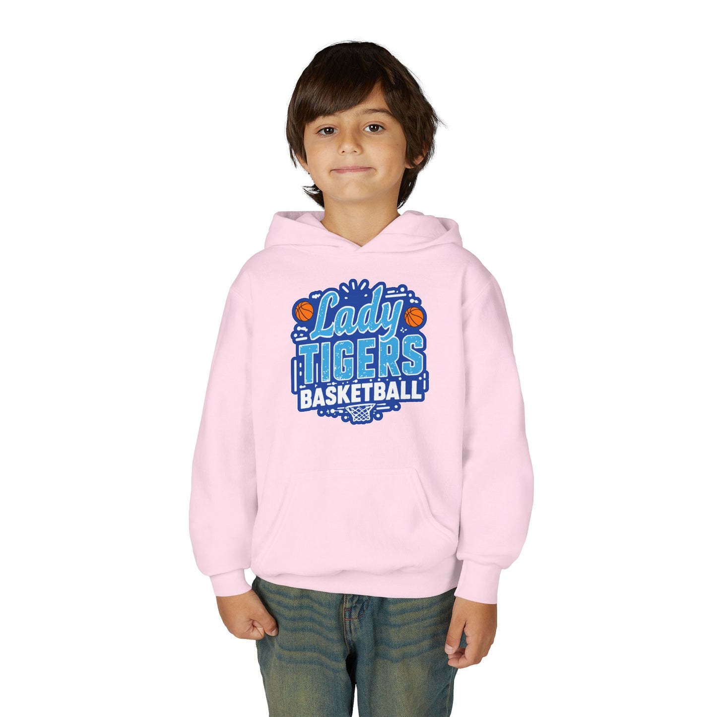 Youth Hoodie Sweatshirt \ Brilliant Tigers Basketball \ BTBKG1