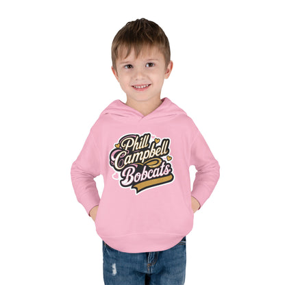 Toddler Hoodie Sweatshirt \ Phill Campbell Bobcats \ PCBG1