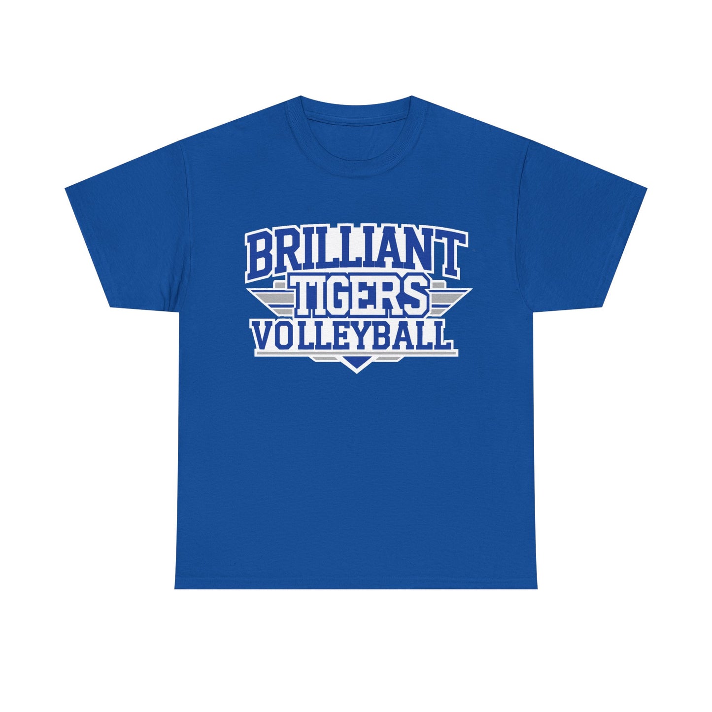 Adult Tee \ Brilliant Tigers Volleyball \ BTV2