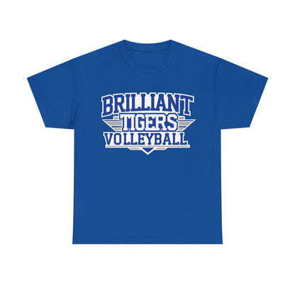 Adult Tee \ Brilliant Tigers Volleyball \ BTV2