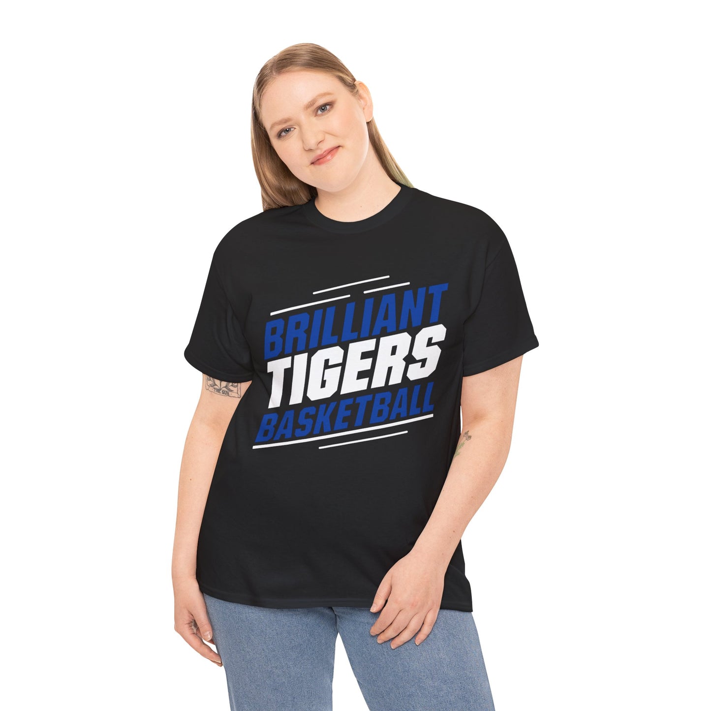Adult Tee \ Brilliant Tigers Basketball \ BTBK2