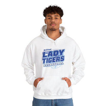 Adult Hoodie Sweatshirt \ Brilliant Tigers Basketball \ BTBKG2
