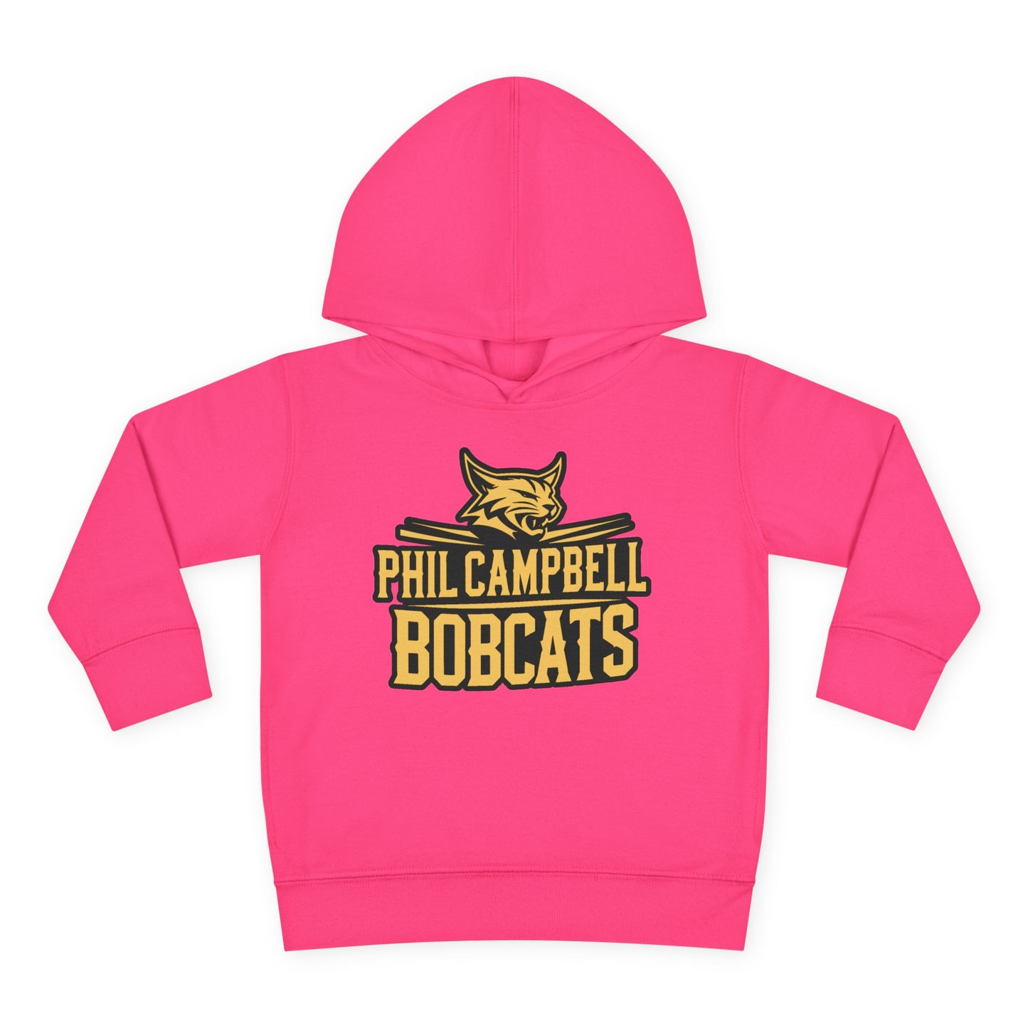 Toddler Hoodie Sweatshirt \ Phil Campbell Bobcats \ PCB2