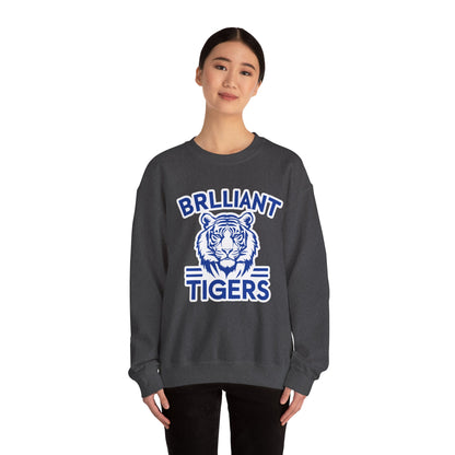 Adult Crewneck Sweatshirt \ Brilliant Tigers \ BT1