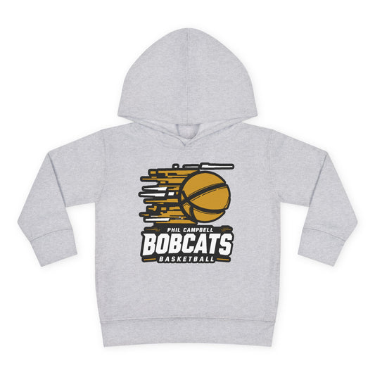 Toddler Hoodie Sweatshirt \ Phil Campbell Bobcats Basketball \ PCBBK2
