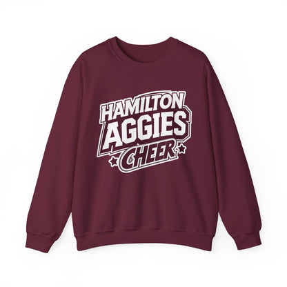 Adult Crewneck Sweatshirt \ Hamilton Aggies Cheer \ HAC1