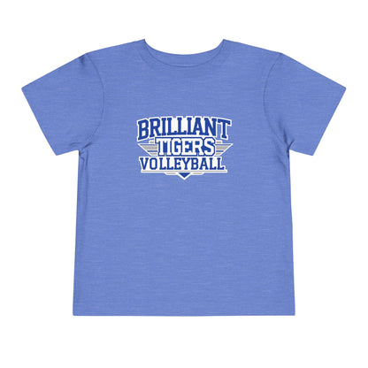 Toddler Tee \ Brilliant Tigers Volleyball \ BTV2