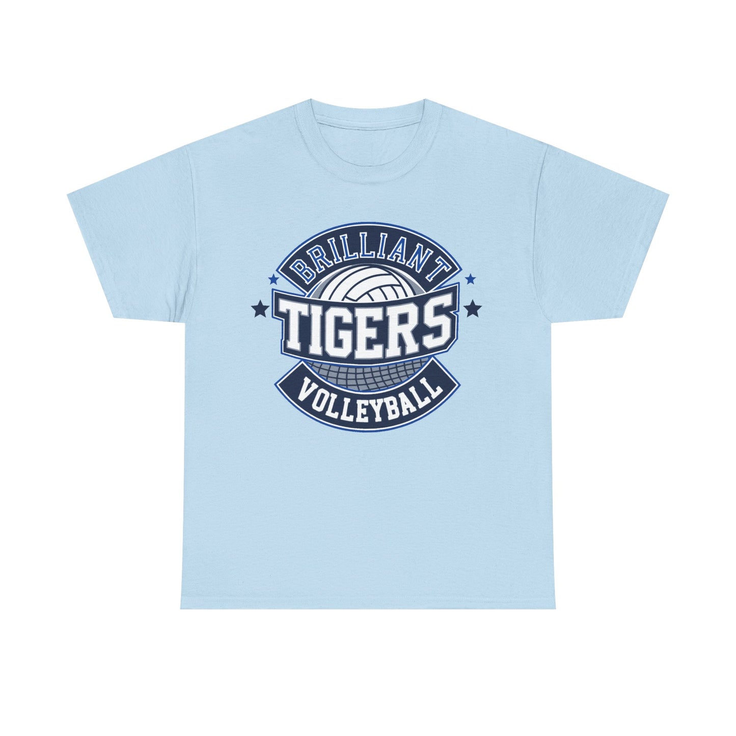 Adult Tee \ Brilliant Tigers Volleyball \ BTV1
