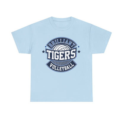 Adult Tee \ Brilliant Tigers Volleyball \ BTV1