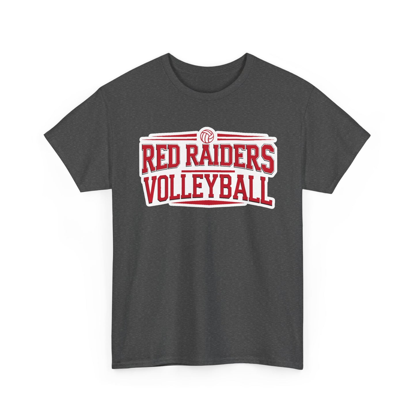 Adult Tee \ Marion County Red Raiders Volleyball \ MCV2