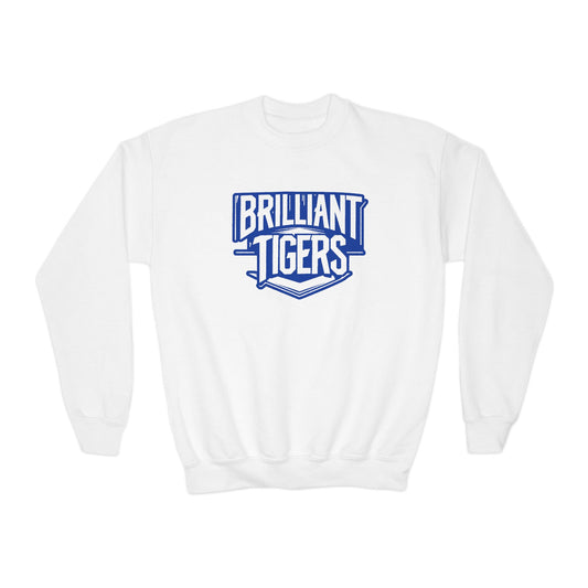 Youth Crewneck Sweatshirt \ Brilliant Tigers \ BT2
