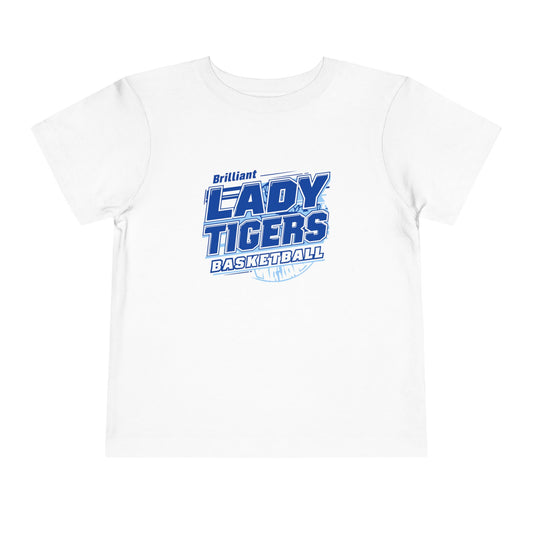 Toddler Tee \ Brilliant Tigers Basketball \ BTBKG2