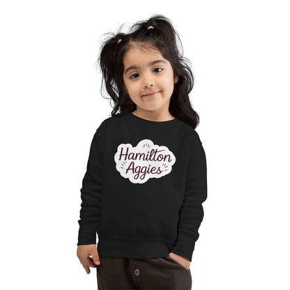 Toddler Crewneck Sweatshirt \ Hamilton Aggies \ HAG1