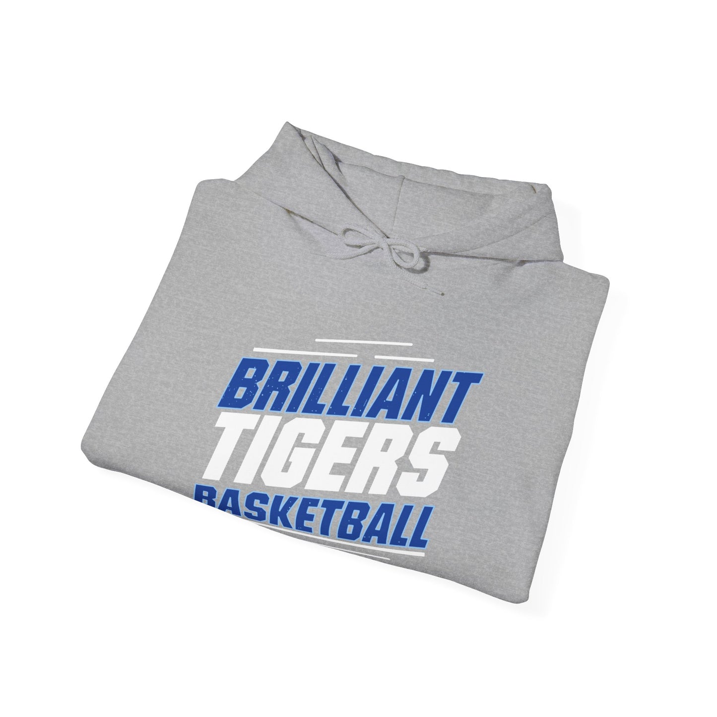 Adult Hoodie Sweatshirt \ Brilliant Tigers Basketball \ BTBK2