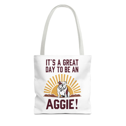 Tote Bag \ It's a Great Day to be an Aggie! \ GDA4