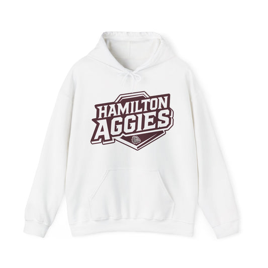 Adult Hoodie Sweatshirt \ Hamilton Aggies \ HA1