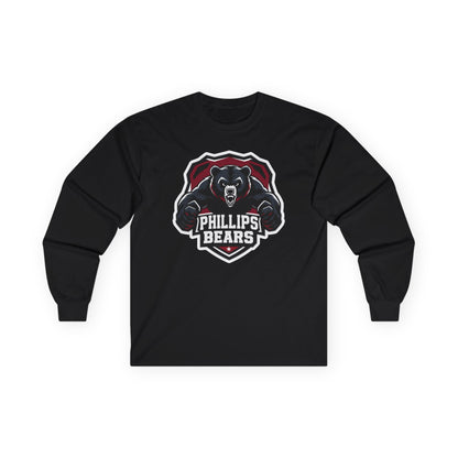 Adult Long Sleeve Tee \ \ Phillips Bears \ PB2