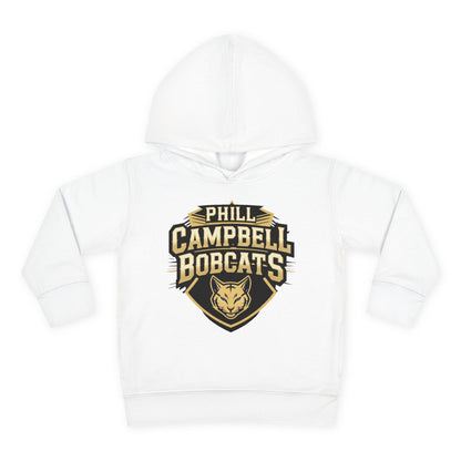 Toddler Hoodie Sweatshirt \ Phill Campbell Bobcats \ PCB1