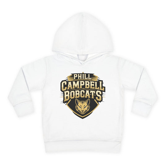 Toddler Hoodie Sweatshirt \ Phill Campbell Bobcats \ PCB1