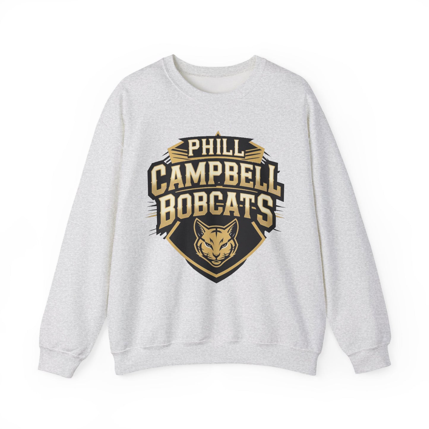 Adult Crewneck Sweatshirt \ Phill Campbell Bobcats \ PCB1