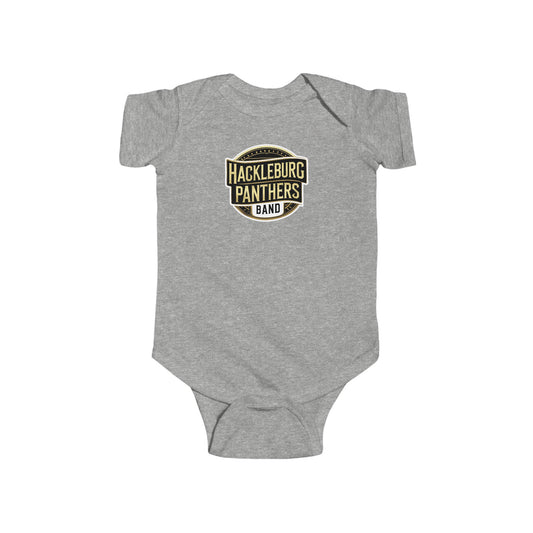 Short Sleeve Baby Bodysuit \ Hackleburg Panthers Band \ HPB2