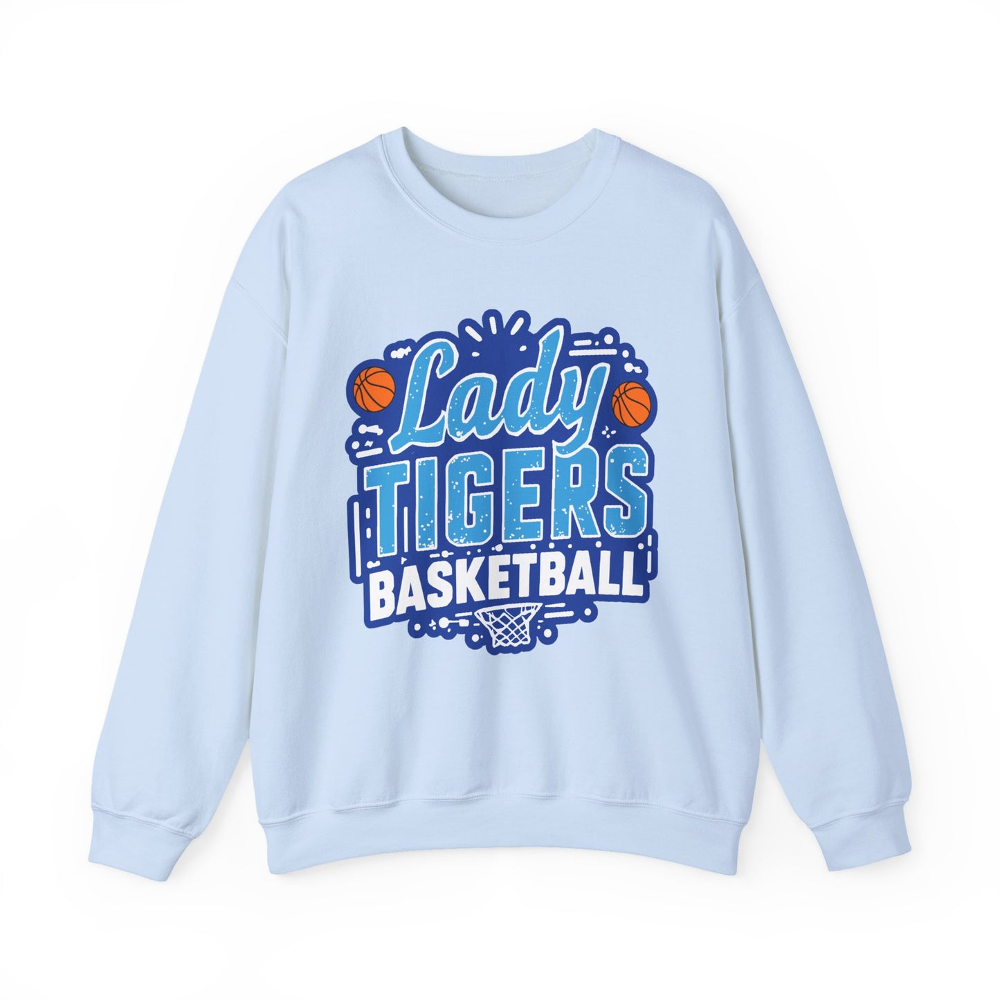 Adult Crewneck Sweatshirt \ Brilliant Tigers Basketball \ BTBKG1
