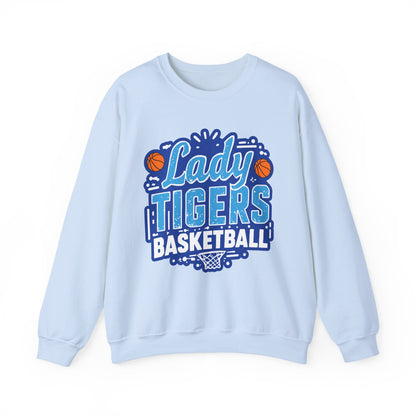 Adult Crewneck Sweatshirt \ Brilliant Tigers Basketball \ BTBKG1